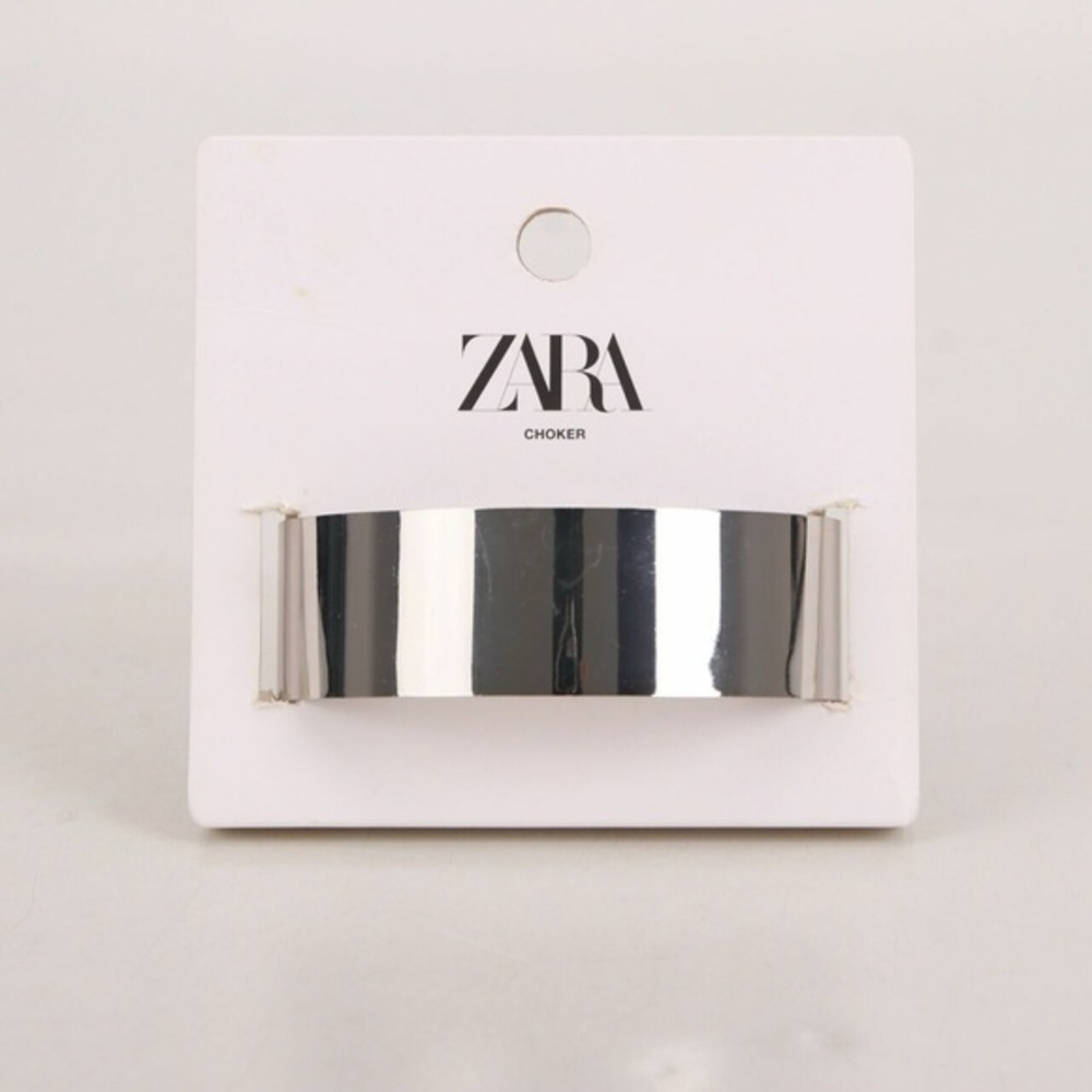 Zara Silver Choker Necklace